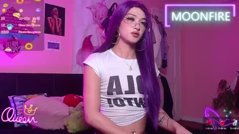 Snapshot of moonfiredance chatting on June 2026 03:12:01 AM Nicky online show from June 2026 03:12:01 AM