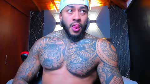 Snapshot of muscle_man19 chatting on January 2025 02:30:01 PM Nick online show from January 2025 02:30:01 PM