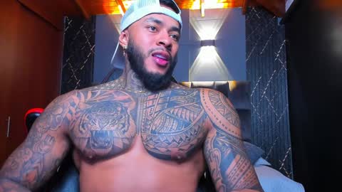 Snapshot of muscle_man19 chatting on January 2025 12:48:01 AM Nick online show from January 2025 12:48:01 AM