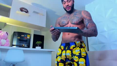 Snapshot of muscle_man19 chatting on February 2025 03:30:02 AM Nick online show from February 2025 03:30:02 AM