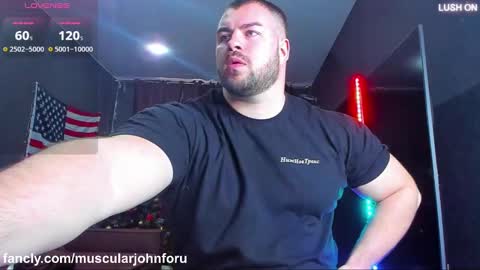 Snapshot of muscularjohnforu chatting on February 2025 11:46:02 AM click icon for peach online show from February 2025 11:46:02 AM