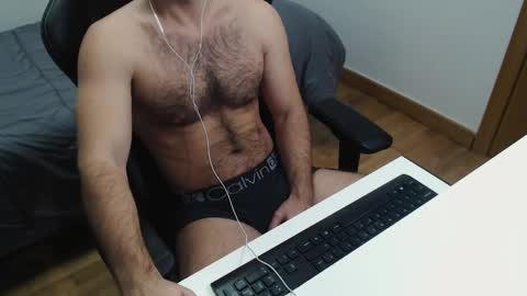 Juan  OF  myhairymacho online show from January 2025 04:39:02 AM