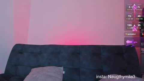 Snapshot of naugthymila3 chatting on January 2025 12:57:01 AM Mila aka Dominika - Nov 20 Birthday show Onlyfans Naugthymila online show from January 2025 12:57:01 AM