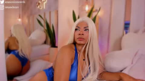 Snapshot of nicolemorelli2 chatting on November 2025 12:04:01 PM Andrea give it a thumbs up please its important online show from November 2025 12:04:01 PM