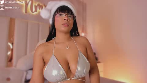 Snapshot of nicolemorelli2 chatting on December 2025 12:47:02 PM Andrea give it a thumbs up please its important online show from December 2025 12:47:02 PM