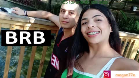 Snapshot of oliver_and_megan chatting on January 2025 06:36:01 AM Oliver and MeganIndependent online show from January 2025 06:36:01 AM