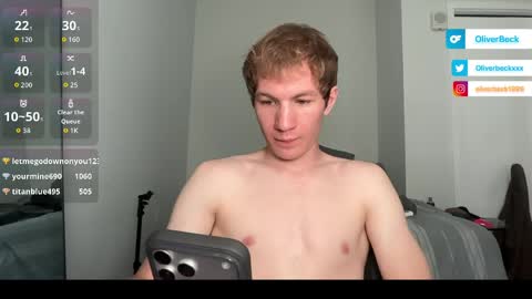 Oliver Beck online show from May 2026 07:56:01 PM