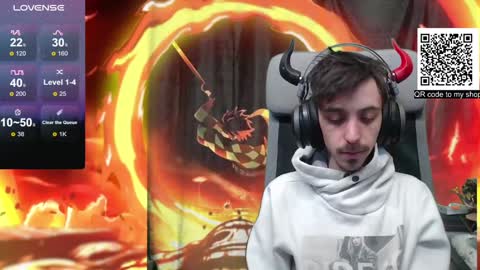 Snapshot of oni_hoshi chatting on February 2025 01:33:02 PM Oni hoshi online show from February 2025 01:33:02 PM