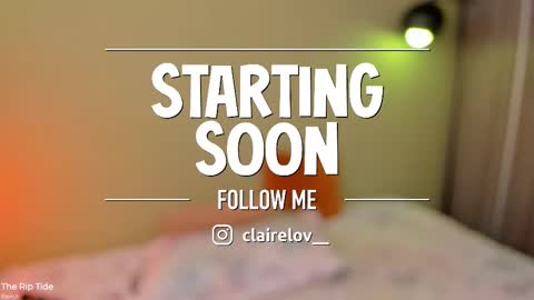 Claire online show from December 2025 08:02:01 PM