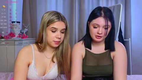 Snapshot of phyllisheart chatting on March 2025 08:37:02 AM Lora black and Lili blonde welcome you here online show from March 2025 08:37:02 AM