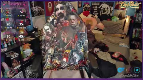 Snapshot of playgh0ul chatting on October 2025 07:05:02 AM playgh0ul Ghoulie online show from October 2025 07:05:02 AM