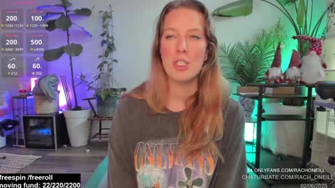 Rach ONeill online show from February 2025 07:18:02 PM