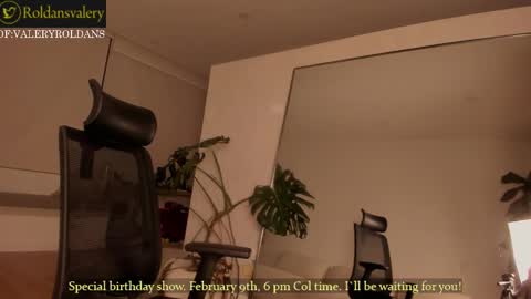 Valery Roldans online show from February 2026 01:09:01 AM