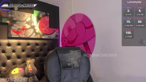 ROMINA OWEN online show from March 2026 06:41:02 AM