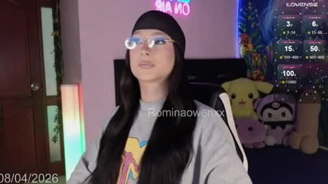 ROMINA OWEN online show from April 2026 07:19:01 AM