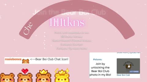 Rosie Bones online show from November 2025 09:03:02 PM