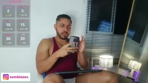 Snapshot of samblazex7 chatting on October 2025 01:58:02 AM Sam Blaze online show from October 2025 01:58:02 AM