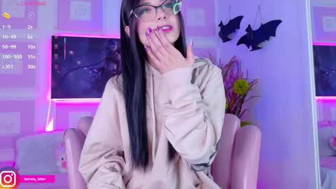 Snapshot of sammyblaer chatting on November 2025 09:37:01 PM Samantha online show from November 2025 09:37:01 PM