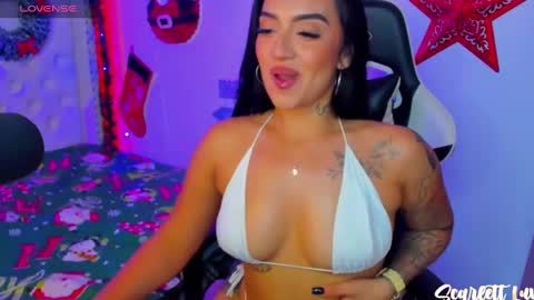 Snapshot of scarlett_luv chatting on December 2024 05:37:01 AM Kim online show from December 2024 05:37:01 AM