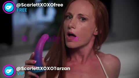 Scarlett and Tarzan online show from June 2026 03:47:01 PM