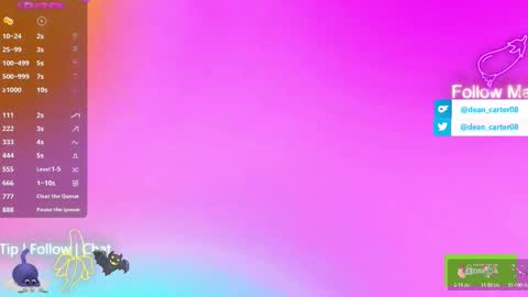 Dean Carter online show from November 2025 10:54:02 PM