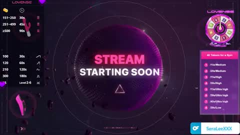 SeraLeeXXX online show from February 2026 06:28:01 PM