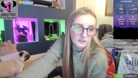 short sweetpea online show from December 2024 10:51:01 PM