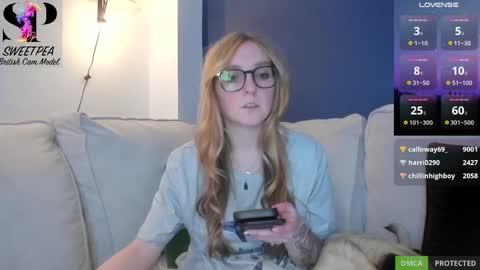 short sweetpea online show from February 2025 10:22:01 PM