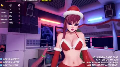 SkyeAnette online show from December 2024 02:19:02 AM