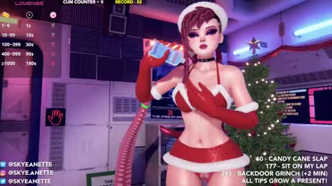 SkyeAnette online show from December 2024 02:09:01 AM