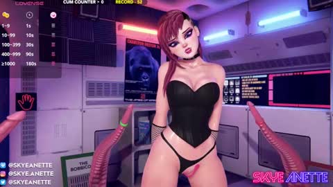 SkyeAnette online show from December 2024 02:22:02 AM