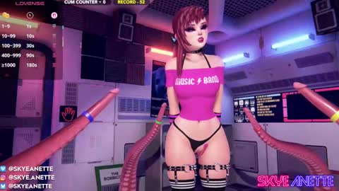 SkyeAnette online show from March 2025 02:12:02 AM