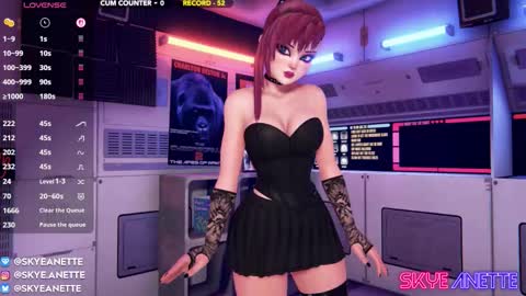 SkyeAnette online show from September 2025 01:11:01 AM