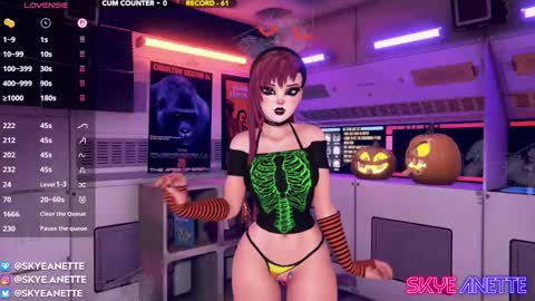 SkyeAnette online show from October 2025 01:08:02 AM