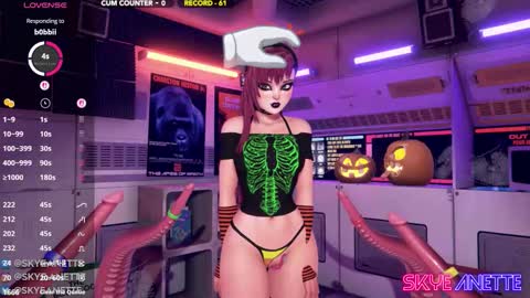 SkyeAnette online show from October 2025 01:17:01 AM