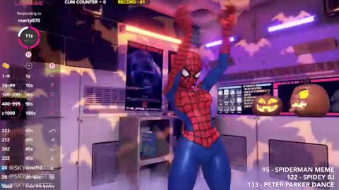 SkyeAnette online show from October 2025 01:17:01 AM