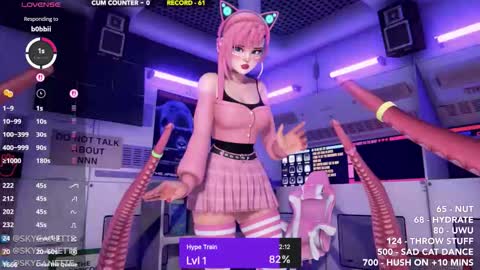 SkyeAnette online show from November 2025 02:22:01 AM