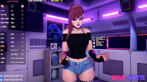 SkyeAnette online show from June 2026 01:10:02 AM