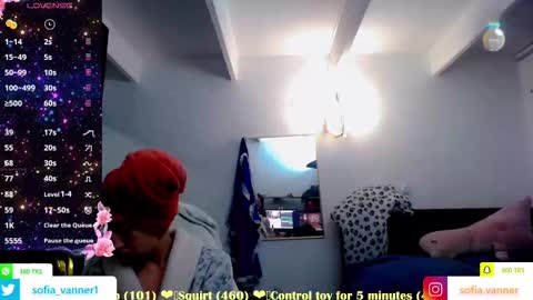 Snapshot of sofia_vanner chatting on November 2025 01:33:01 AM SOFIA online show from November 2025 01:33:01 AM