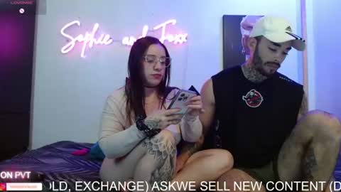 Snapshot of sophie_foxx chatting on June 2026 12:37:01 AM SOPHIE - FOXX online show from June 2026 12:37:01 AM