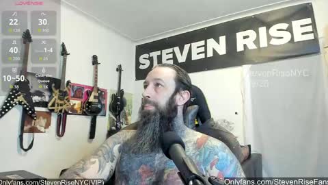 StevenRiseNYC online show from April 2026 12:21:01 PM