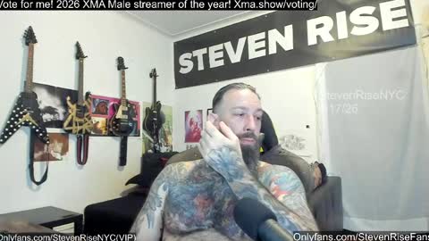 Snapshot of stevenrisenyc chatting on April 2026 11:53:02 AM StevenRiseNYC online show from April 2026 11:53:02 AM