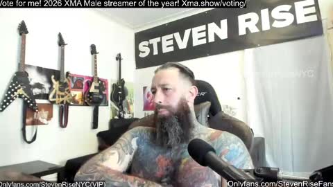 Snapshot of stevenrisenyc chatting on April 2026 09:28:01 PM StevenRiseNYC online show from April 2026 09:28:01 PM