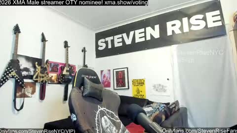 Snapshot of stevenrisenyc chatting on May 2026 01:05:02 PM StevenRiseNYC online show from May 2026 01:05:02 PM