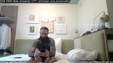 Snapshot of stevenrisenyc chatting on May 2026 11:05:02 AM StevenRiseNYC online show from May 2026 11:05:02 AM
