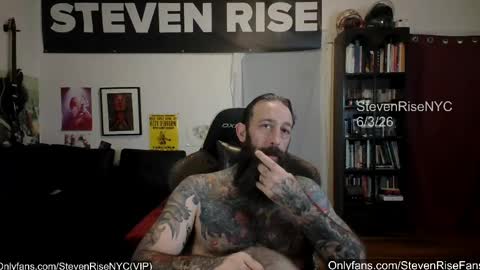Snapshot of stevenrisenyc chatting on June 2026 02:33:01 PM StevenRiseNYC online show from June 2026 02:33:01 PM