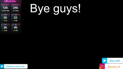 su_ssie online show from January 2025 12:59:01 AM