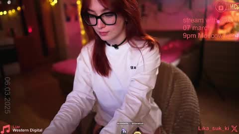 Lika ginger  Jessy blond   online show from March 2025 08:16:02 PM