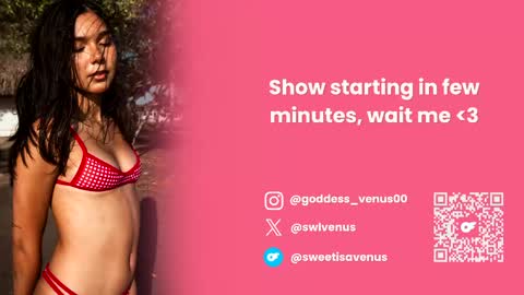 Venus online show from June 2026 09:39:01 PM