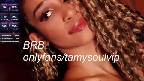 Snapshot of tamara_soul chatting on February 2025 03:41:02 PM tamara_soul online show from February 2025 03:41:02 PM